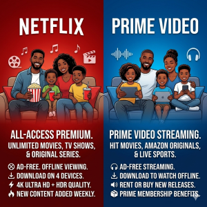 Netflix & Prime Video Subscription Bangladesh | Premium UHD/4K